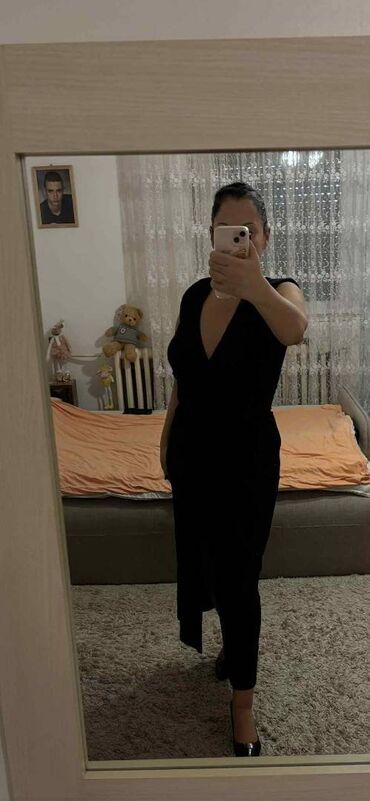 Haljine: PS Fashion L, bоја - Crna, Večernji, maturski, Drugi tip rukava — 5