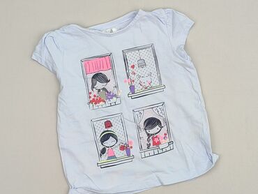 sukienka obcisła: T-shirt, H&M, 5-6 years, 110-116 cm, condition - Perfect