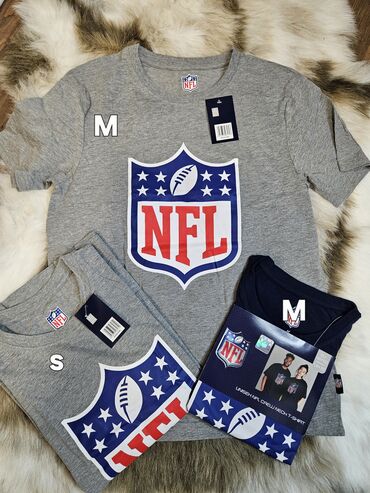 Majice: Majica na kratke rukave, S, bоја - Siva, Pamuk — 1