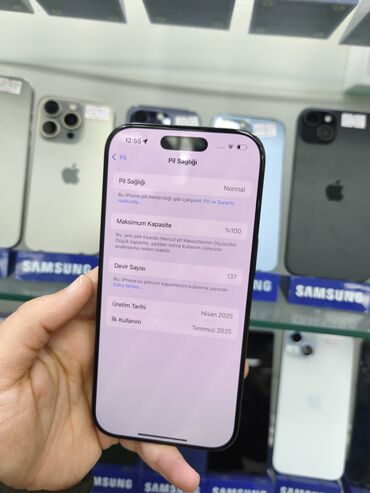 Apple iPhone: IPhone 16 Pro, Qara, Simsiz şarj — 8