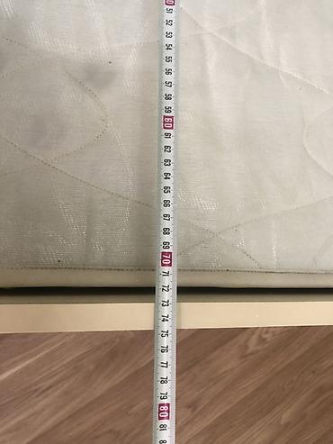 tek carpayi: Uşaq/yüksək yanlı single çarpayı və döşək - Ölçü: eni təqribən 80 sm — 4