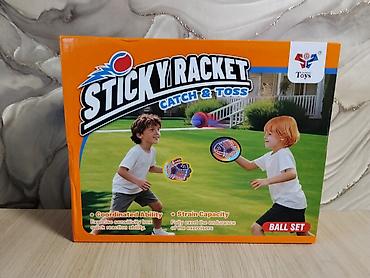 Игровой набор Sticky Racket Catch & Toss (Ball Set) - Спортивная