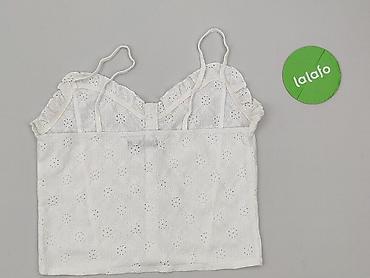 biale trampki diverse: Bershka, Top damski, rozmiar M — 3