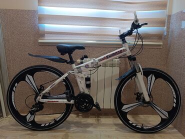 ucuz velosipedlerin satisi: İşlənmiş Şəhər velosipedi 26", sürətlərin sayı: 32, Ünvandan götürmə, Ödənişli çatdırılma