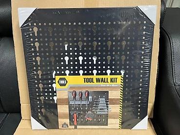 Ostali pribor i dodaci za alate: TOOL WALL KIT – zidni panel za alat, 40 x 40 cm - Zidni perforirani — 2