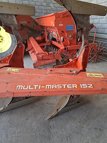 мультитул нож: Оборотный навесной плуг KUHN (серия Multi-Master 152 захват 2.5метр — 5