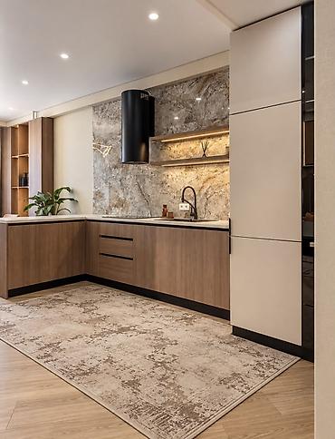 2 комнаты, 55 м², Кок-Жар ж/м Элитка, 6 этаж, Дизайнерский ремонт
