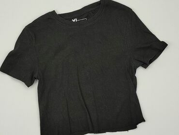 czarne t shirty z koronką: T-shirt, FBsister, XL, stan - Dobry