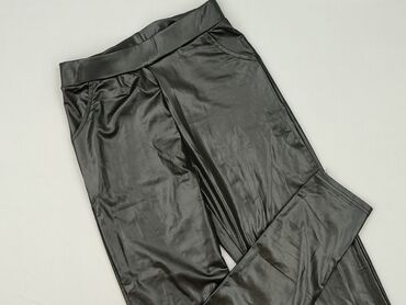 Leggings Eco-leather for women, size M (EU 38)
