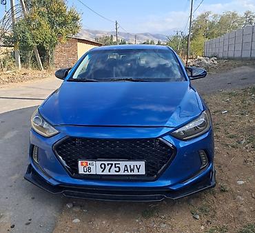 Другие автомобили: Синий Elantra с агрессивным обвесом - Кузов: 4‑дверный седан, яркий — 1