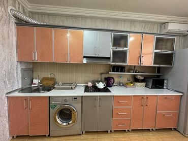 metbex naboru: .Mətbəx mebeli 350 AZN satılır❗ölçü: 3,40sm. üstə moyka, aspirator