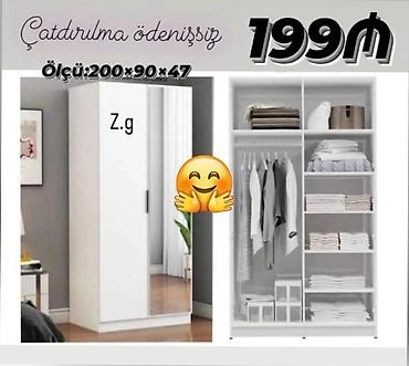 utu masası şkaflı: Dolab yeni qarderob paltar dolabı — 1