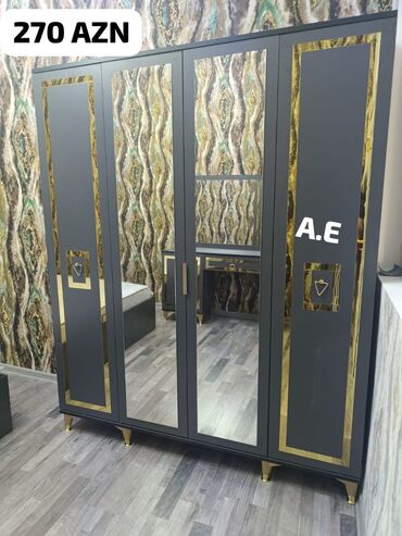 Divanlar: Yeni, Açılan, 4 qapılı Düz dolab