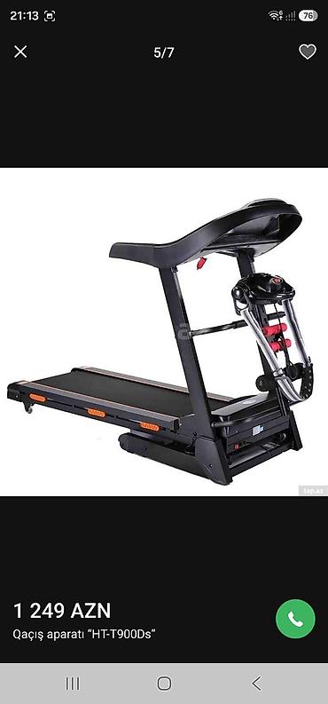 Тренажеры: BodyFIT qaçış aparatı – HT-T900Ds - Güclü elektrikli treadmil, geniş — 2