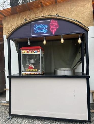 Коммерциялык кыймылсыз мүлктү сатуу: Киоск для уличной торговли сладкой ватой и попкорном Комплектация: - — 1