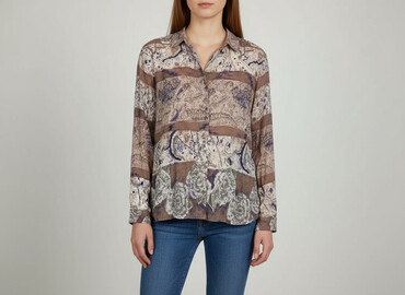 bluzki w stylu boho: Women's blouse, size L