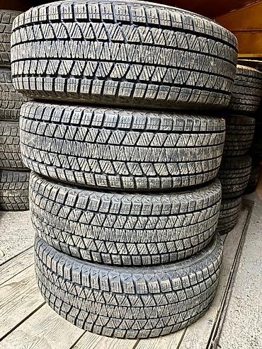 Шины 225 / 65 / R 17, Зима, Б/у, Комплект, Легковые, Япония, Bridgestone