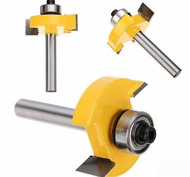 monofazni motor za cirkular: PROFILNO T GLODALO 32MM PRIHVAT 6.35MM I 8MM | Dvopero T glodalo sa — 3