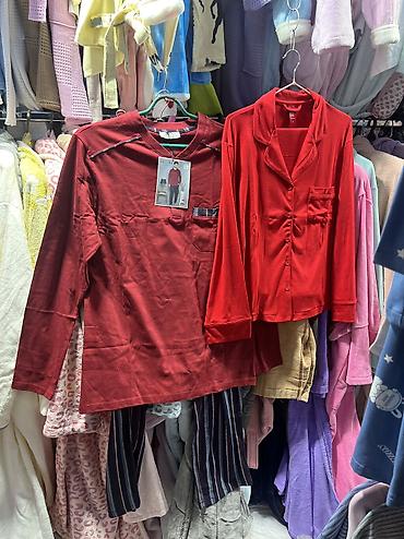 Домашние костюмы: Парная пижама Адрес: рынок Орто-Сай «Оберон» 1️⃣📍7 ряд 122 кон-р — 9