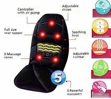 Personal Care Appliances: MASAZNA PROSTIRKA | Masazna prostirka za auto sediste, fotelju — 1