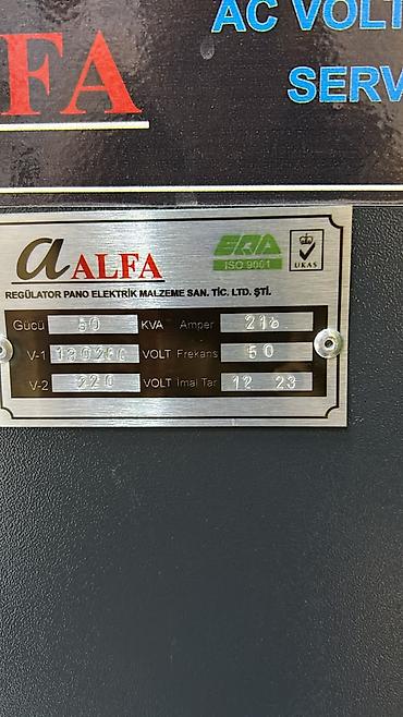 acar az: ALFA AC gərginlik tənzimləyicisi – Servo Kontrol Texniki — 3