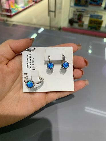 Серебряные наборы украшений: Набор украшений, Проба 925, Женские, Новый — 17