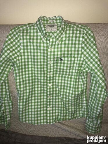 Košulje: Original Abercrombie &Fitch kosulja L 100% cotton Prakticno — 9
