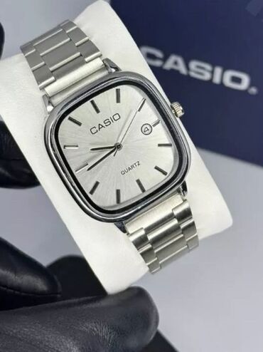 Классические часы: Классические часы часы, Casio, Серебро, Унисекс, Новый