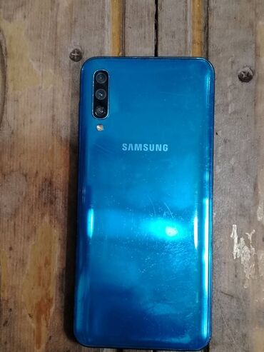 samsung a50 qiymeti irsad: Samsung A50, 64 GB, rəng - Göy, Sensor, İki sim kartlı, Face ID