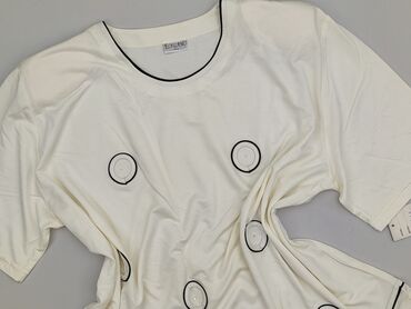 t shirt basic oversize: T-shirt damski, rozmiar 3XL