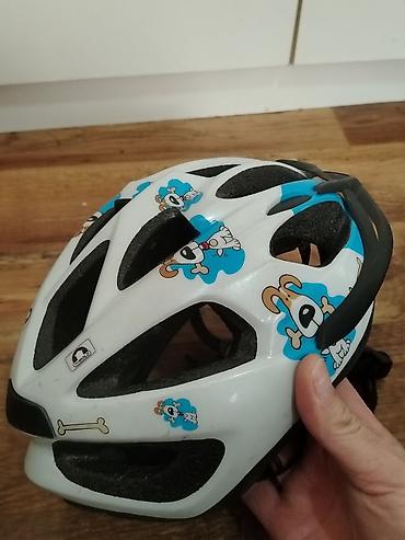Oprema za bicikliste: Dečija biciklistička kaciga sa motivom psa vel obim 49-55 - Veličina — 5