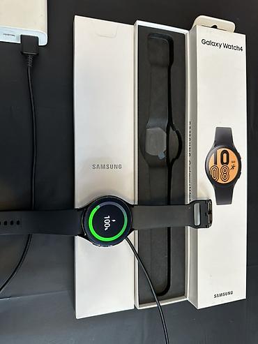 Galaxy Watch: Samsung Galaxy Watch4 (черный) - Смарт-часы Samsung серии Galaxy — 4