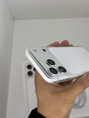 оригинальные аирподсы 1: IPhone 17 Pro Max, Новый, 256 ГБ, Серебристый, Коробка, 100 % — 4