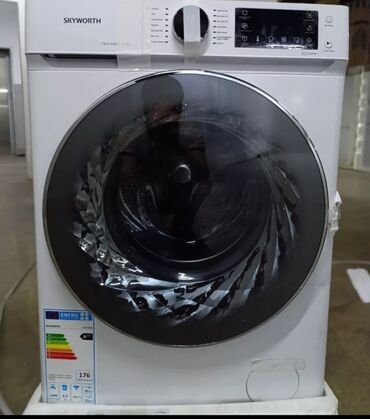 купить стиральную машину бу: Кир жуучу машина Skyworth, Жаңы, Автомат, 9 кг чейин, Толук өлчөм
