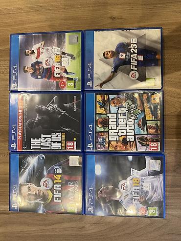 ps4 aliram: 🎮 SONY PS4 SLIM 2 PULT + 6 OYUN TAM PAKET SATILIR 🎮 Cihaz təmiz və — 2