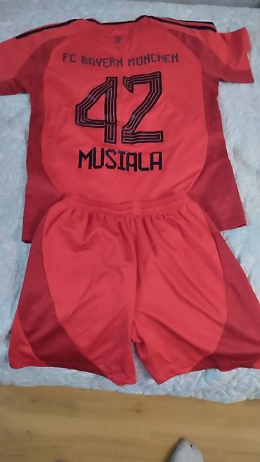 Kişi geyimləri: İdman dəsti, Adidas, L, rəng - Qırmızı — 6