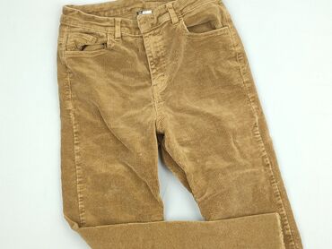 spodnie dresowe dla wysokich kobiet: Material trousers for women, H&M, size XL (EU 42)