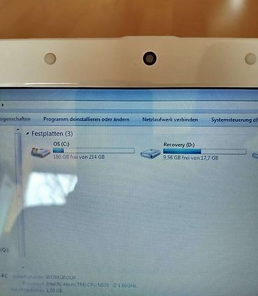 Ostali laptopovi i netbook računari: Kompaktan mini beli Laptop 10" sa punjacem i torbicom, donet iz — 15