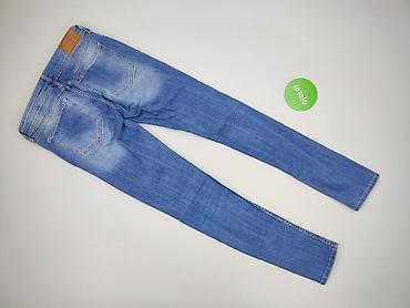 biale trampki ck: H&M, Jeansy damskie, rozmiar L — 3