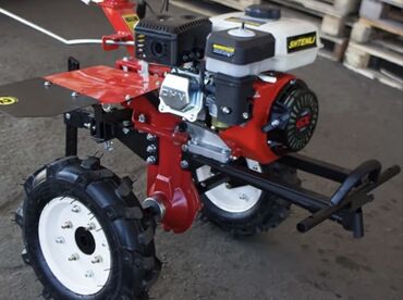 Дизельные мотоблоки: Мотоблок с бензиновым двигателем, предназначенный для обработки — 27