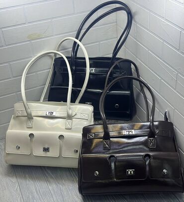 Классические сумки: Классическая сумка, Материал: Комбинированный материал, Застежка на магните, Подкладка из мягкого материала, Стеганая модель, Женские, Новый — 3