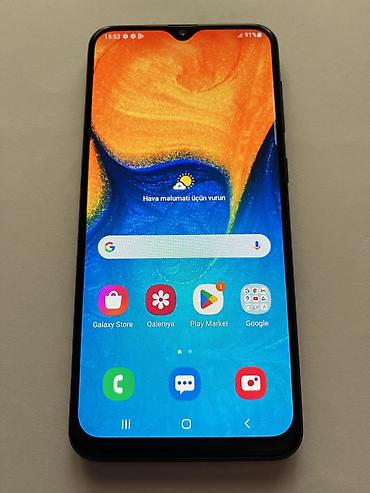 a20 telefon: Samsung Galaxy A20, 32 GB, rəng - Qara, Barmaq izi, İki sim kartlı, Face ID — 2