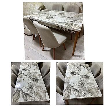 Digər mebel: Stol,4 stulla satılır 200 azn.Stol acılır.Ünvan:Yasamal/0093'svnc — 1