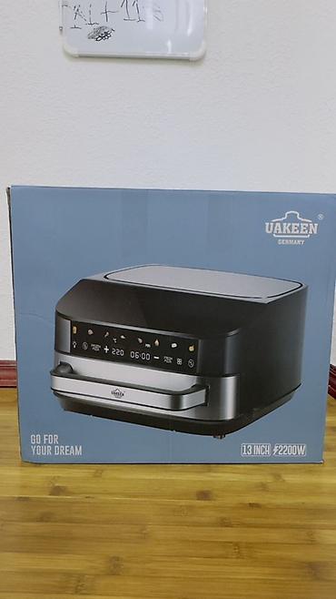 baking oven: Электрогриль UAKEEN (Germany), 13" — 2200 Вт - Компактный настольный — 2