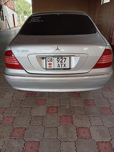 185 14 с: Mercedes-Benz S-Class: 2003 г., 5 л, Автомат, Бензин, Седан — 4
