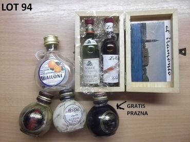 Ostali predmeti za umetnost i kolekcionarstvo: Reklamne flašice mini bottles unučići čokanji fraklići 4. Kao sa slika — 2