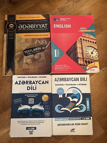 Книги и журналы: Məktəb və abituriyent hazırlığı üçün dərs vəsaiti və test topluları — 3