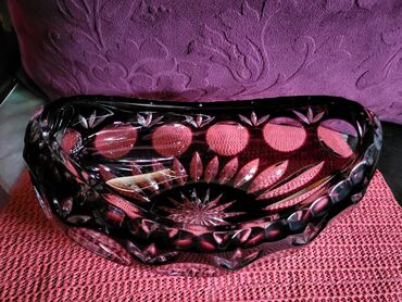 Ostalo posuđe: Cinija nova gondola,kristal,led kristal 70te Nachtmann. Cinija je — 11