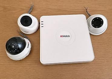 Фото и видеокамеры: Sistem3 kamera və DVR aparatından ibarətdir, tam işlək vəziyyətdədir — 1