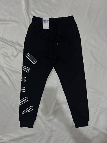 pull and: Мужские брюки, M, Jordan, Новый, цвет - Черный, Самовывоз — 1